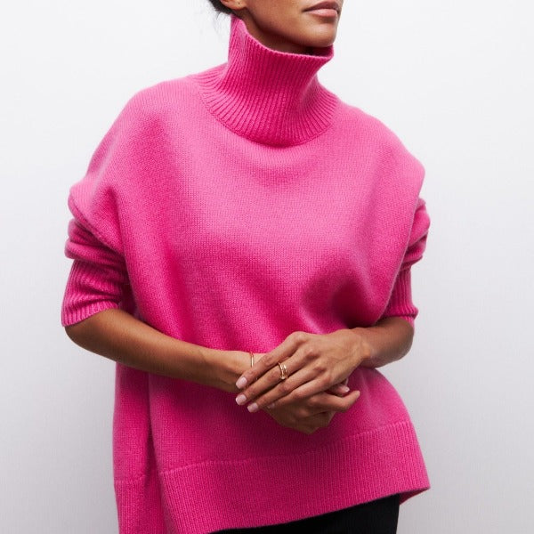 Berenice | Maglione dolcevita lavorato a maglia
