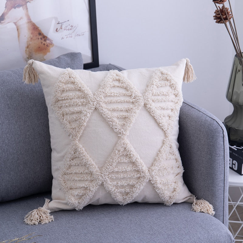 Boho Kussenslopen Ibizastoere Stof Geïnspireerd