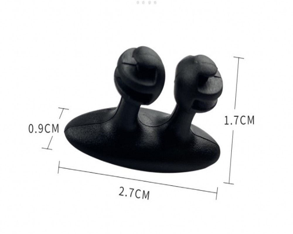 Kabelhangers 5 Stuks - Opgemaakte Oplaadkabels voor Bureau en Thuis