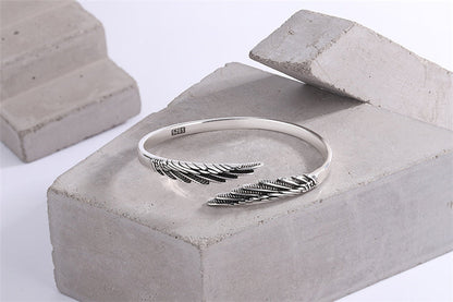 Zilveren Armband met Vleugel Motief
