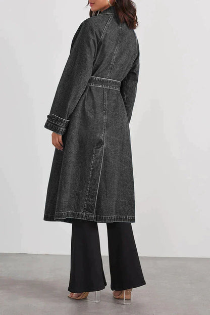 Blauwe Denim Jas voor Dames