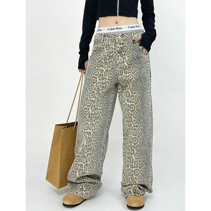 Chique Dierenprint Overalls voor Vrouwen