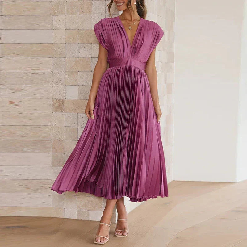 Hedwig - Elegante Mouwloze Dames Jurk
