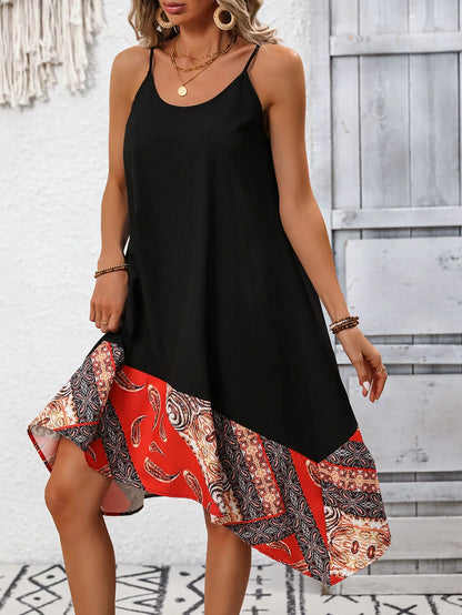 Vrouwelijke Zomerjurk Demetria Mode Jurk - Mode Vibes