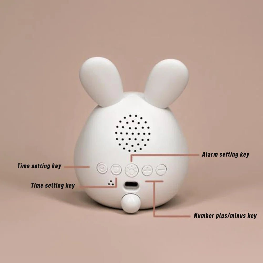 Kinderwekker Konijn met LED Nachtlampje BunniGlow