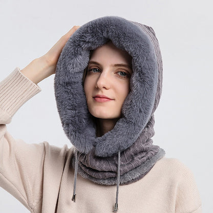 Dames Muts en Sjaal Set Warm 3-in-1 Winter Accessoires