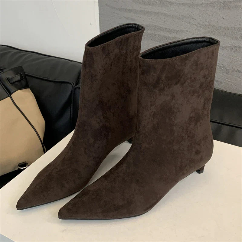 Suède Winterlaarzen Dames Luxe Warm en Comfortabel