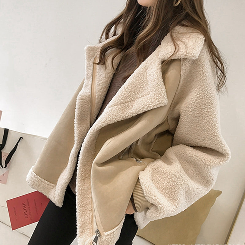 Vintage Leren Jasje Beverly Stijl