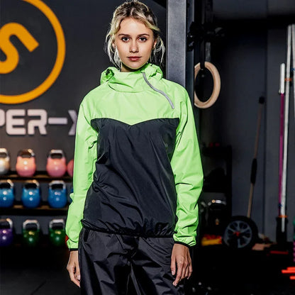 Uniseks Trainingspak Lichtgewicht met Capuchon en Ritssluiting