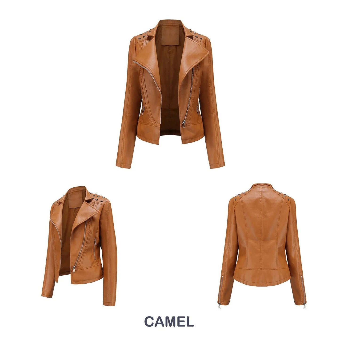 Leren Jas Carmie Stijlvol Uniek Design