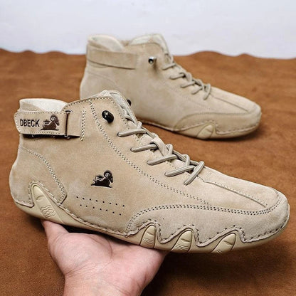 Leren Winter Sneakers Warm en Veelzijdig