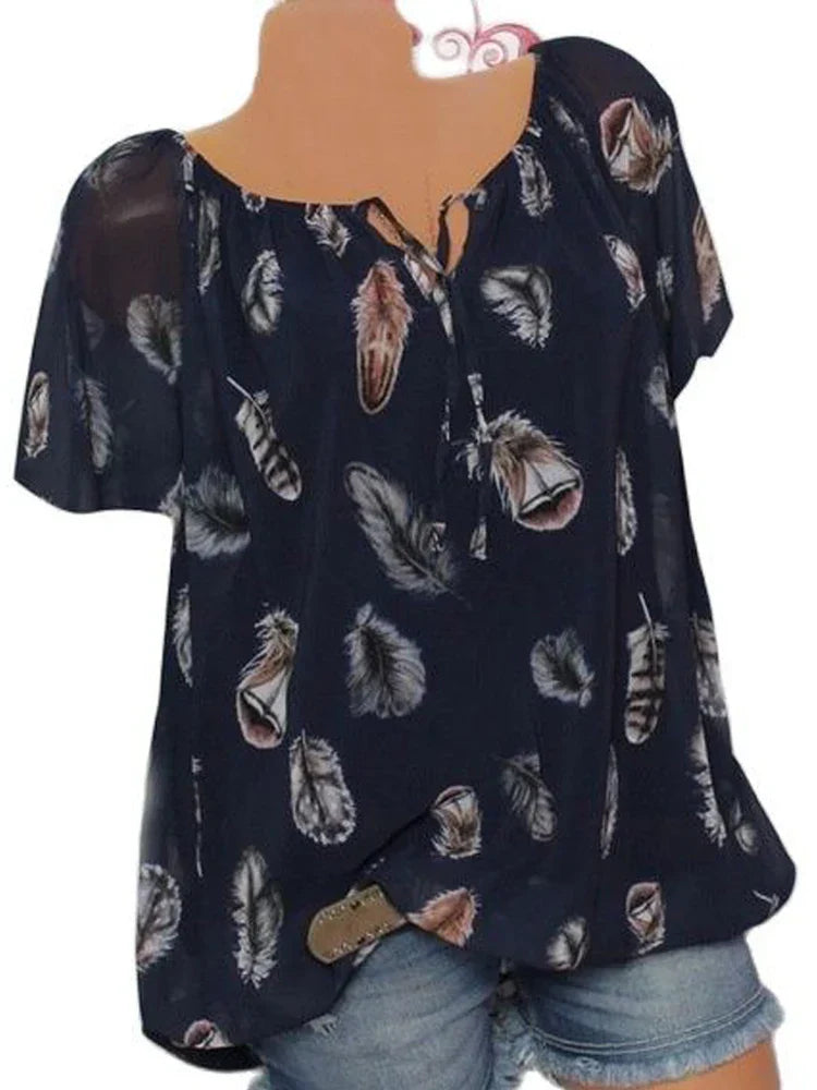 Vrouwelijke Zelena Top Casual Stijlvol Mode