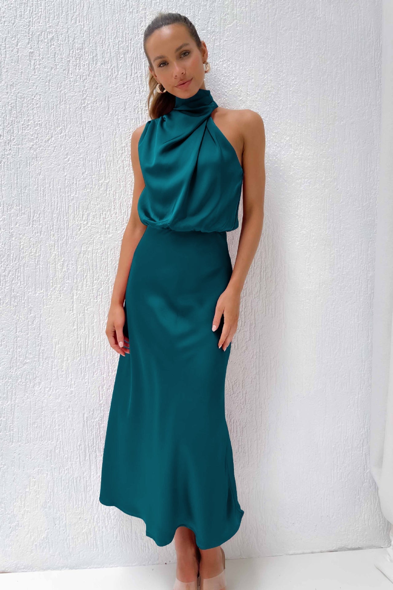 Elegante Maxi Jurk voor Vrouw Zomers Model