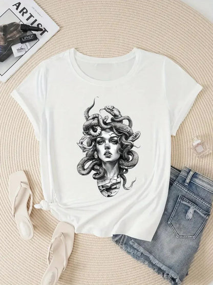 Merel Mode Harajuku Katoenen T-shirt