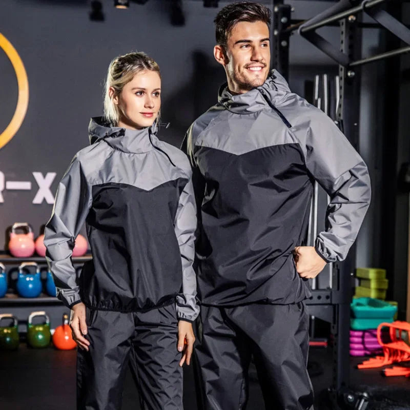 Uniseks Trainingspak Lichtgewicht met Capuchon en Ritssluiting