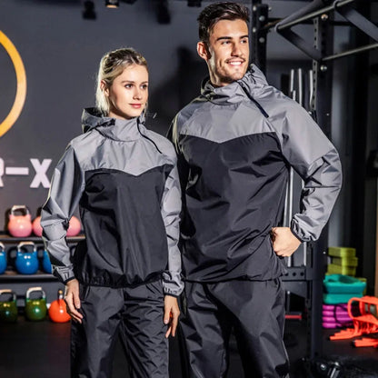 Uniseks Trainingspak Lichtgewicht met Capuchon en Ritssluiting