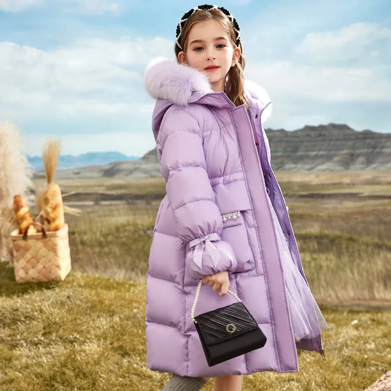 Meisjes Winterjas Elina Warm en Waterdicht