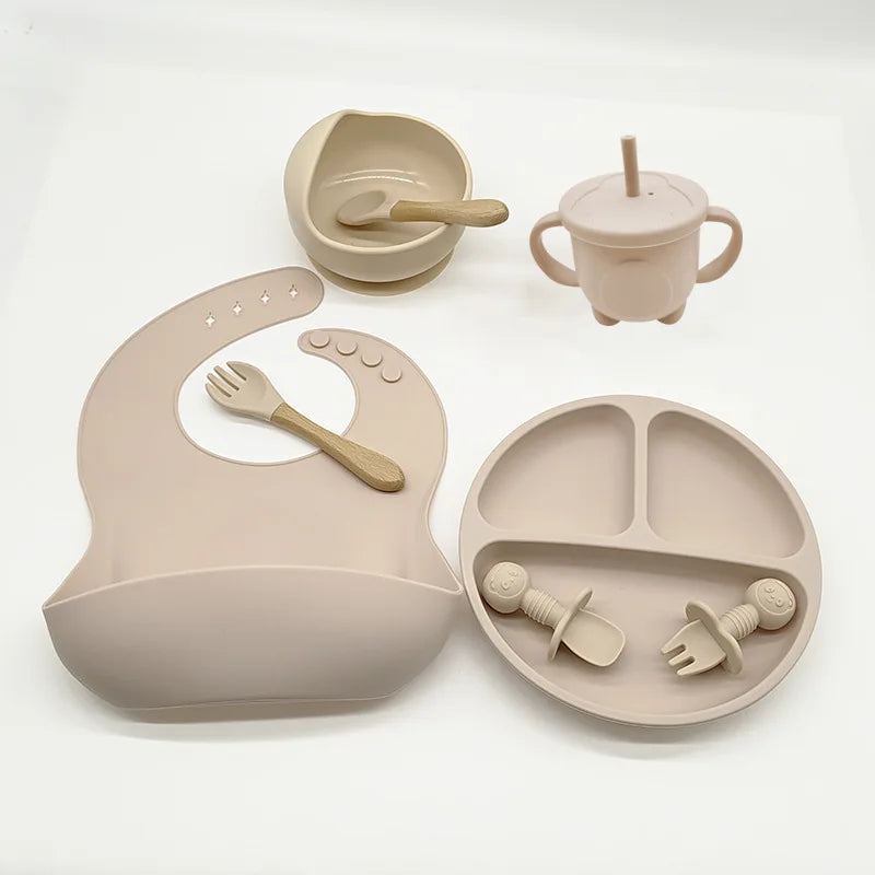 Silicone Baby Eetset Zacht en Veilig