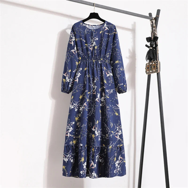 Variant image for Dalia | Vestito Lungo Elegante Floreale per Estate-19