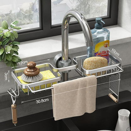 Gootsteen Organizer Keuken Opberglas Modern Design