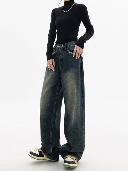 Dames Jeans Baggy Vintage Stijl Luna