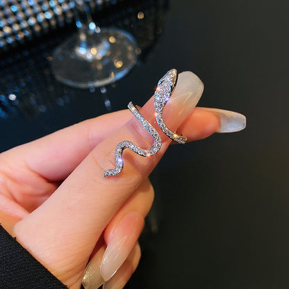 Slang Ring Unieke Zilveren Sieraden