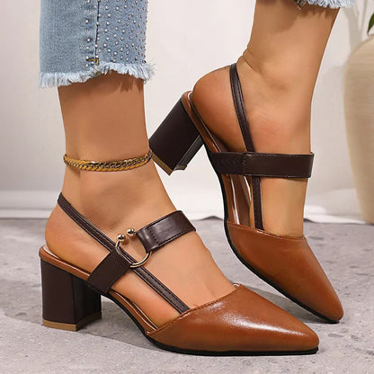 Dames Pumps met Ringdetail Elegante Pasvorm