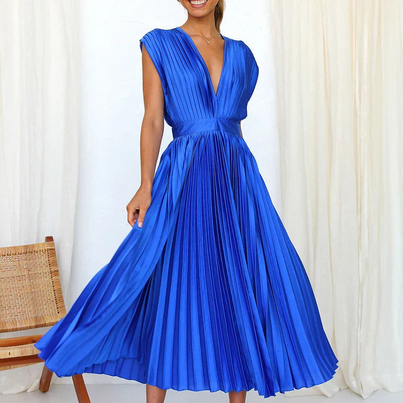 Hedwig - Elegante Mouwloze Dames Jurk