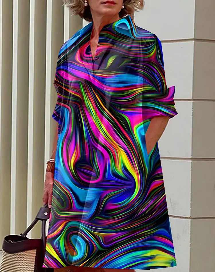 Retro Jurken voor Vrouw Vintage Stijl