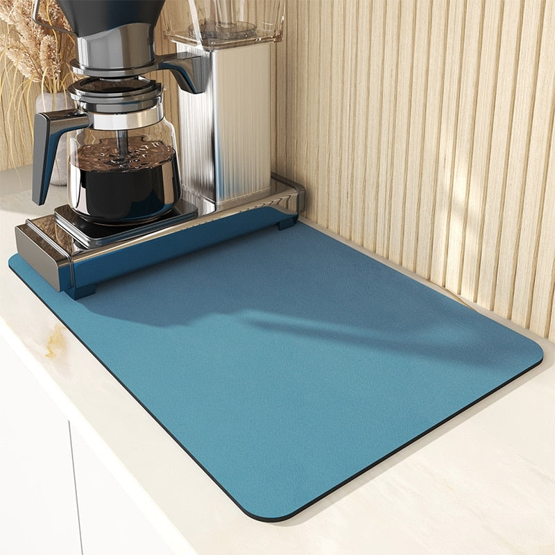 Afdruipmat Antislip Superabsorberend voor Keuken en Badkamer