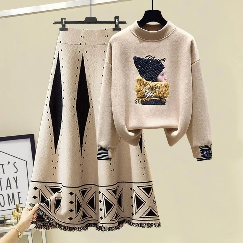 Breisets voor Vrouwen Warme Winterkleding - Mode Vibes