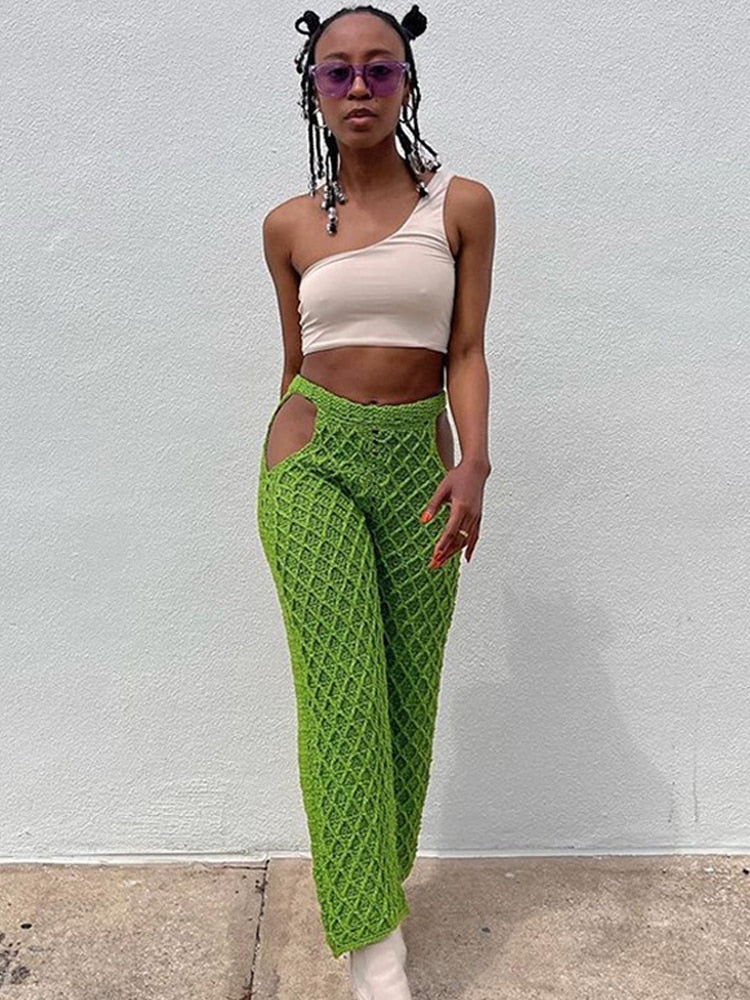 Trendy Broek voor Vrouwen Glamour Stijl