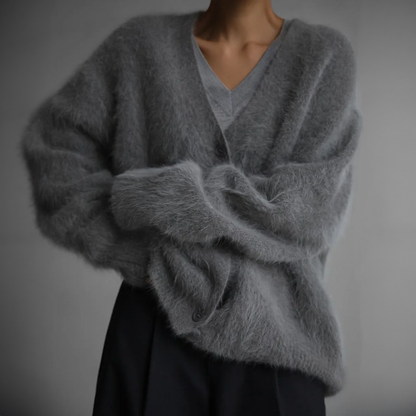 Aurora Kasjmier-Look Damesvest – Zacht en Stijlvol Wintervest voor Koude Dagen