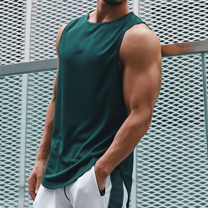 Tanktop Heren Fitness Sportief Comfortabel - Mode Vibes