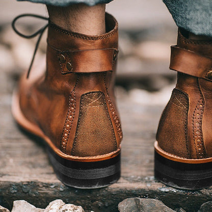 Leren Herenlaarzen Chic en Stijlvol