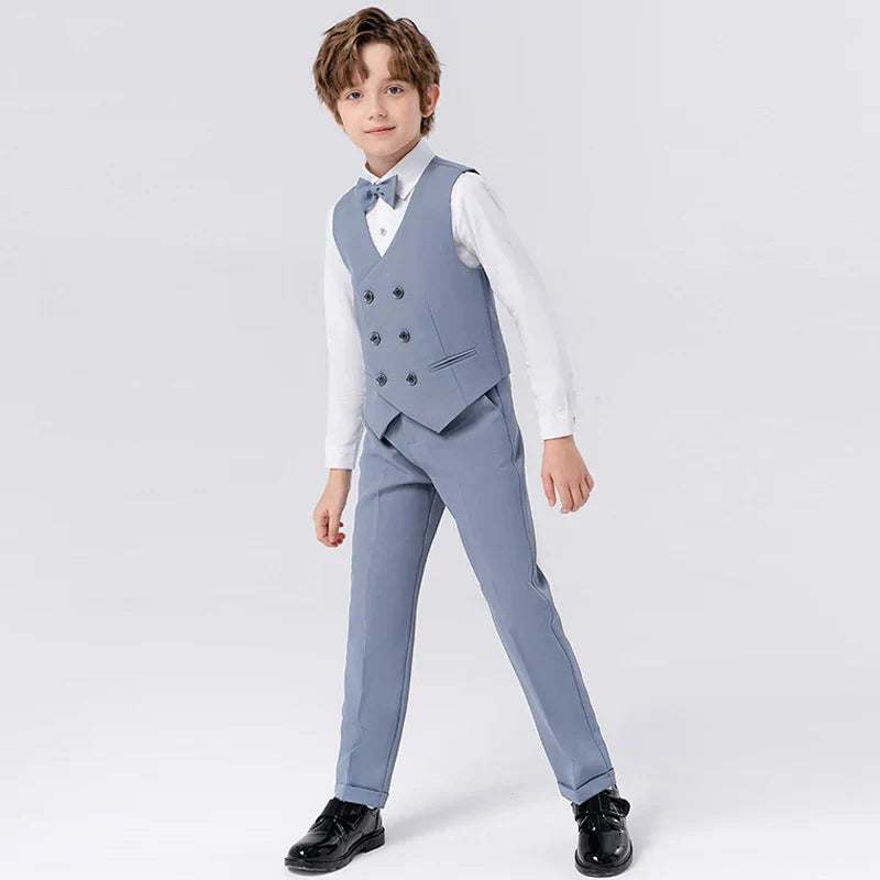 Kinder Smokingset 4-Delig Jongens Kleding Formaliteit