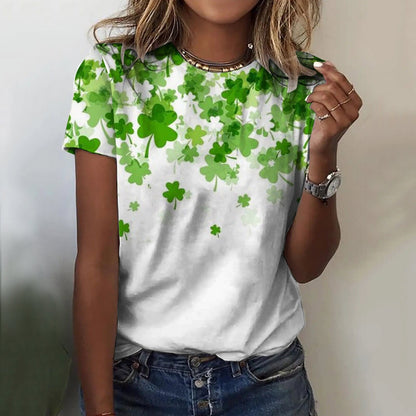 Glimlach & Geluk Klaver T-shirts