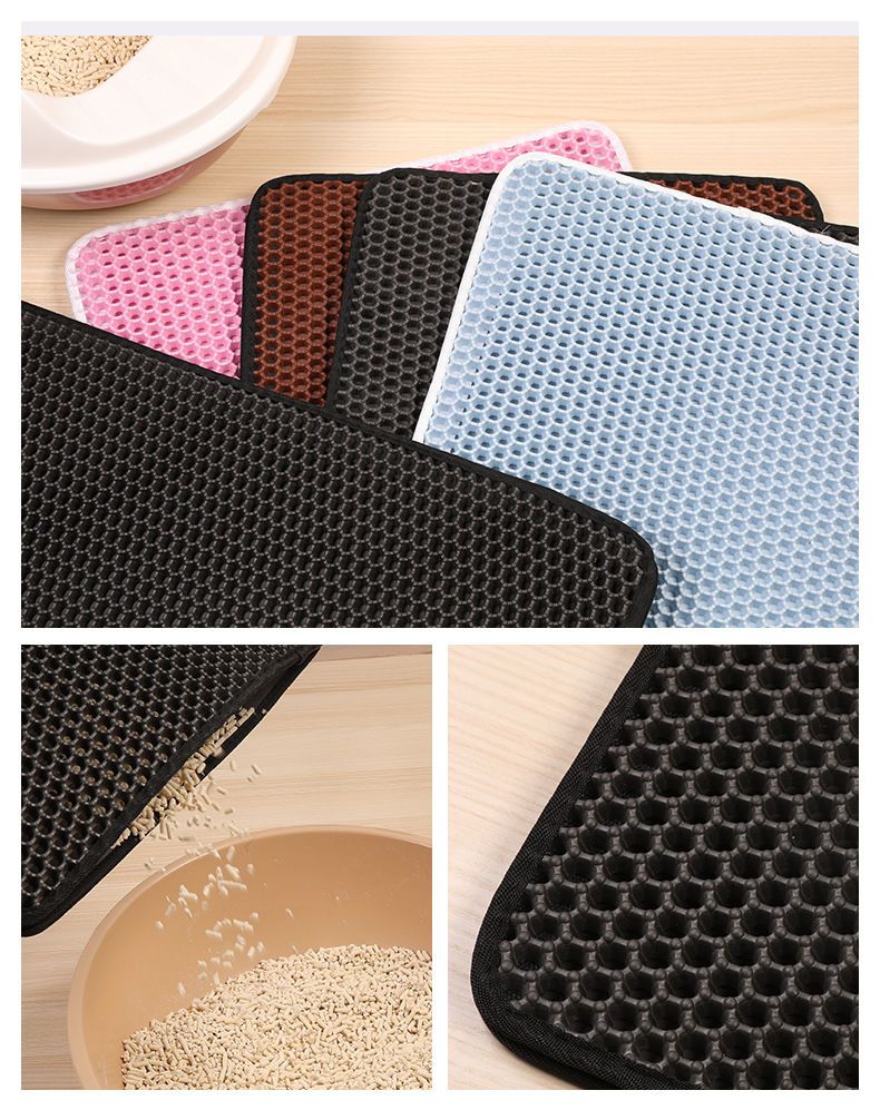 Kattenbakmat Antislip Waterproof voor Schoon Huis