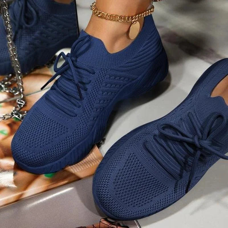 Dames Orthopedische Mesh Sneakers Comfortabel Looppen