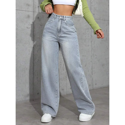 Wijd Been Jeans voor Vrouwelijke Stijl