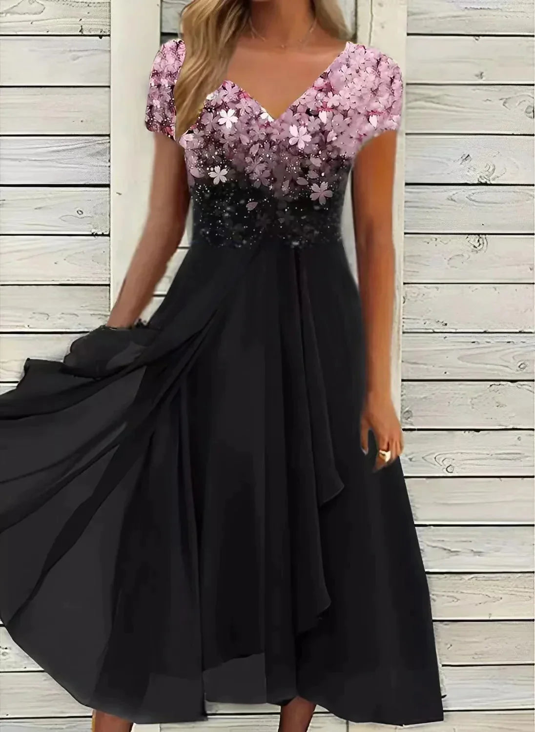Damesjurk Chiffon Zomerjurk voor Vrouw