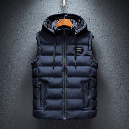 Luxe Heren Bodywarmer Valdemar Donkergrijs - Mode Vibes