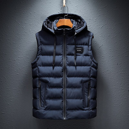 Luxe Heren Bodywarmer Valdemar Donkergrijs - Mode Vibes
