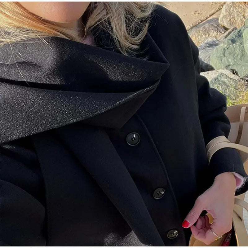 Dames Trenchcoat Vintage Stijlvol Lange Jas