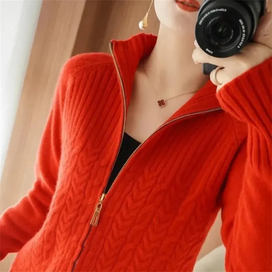 Vrouwelijke Casual Trui Elegante Stijl - Mode Vibes
