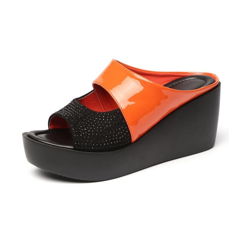 Orthopedische, casual sleehakken van Velanora