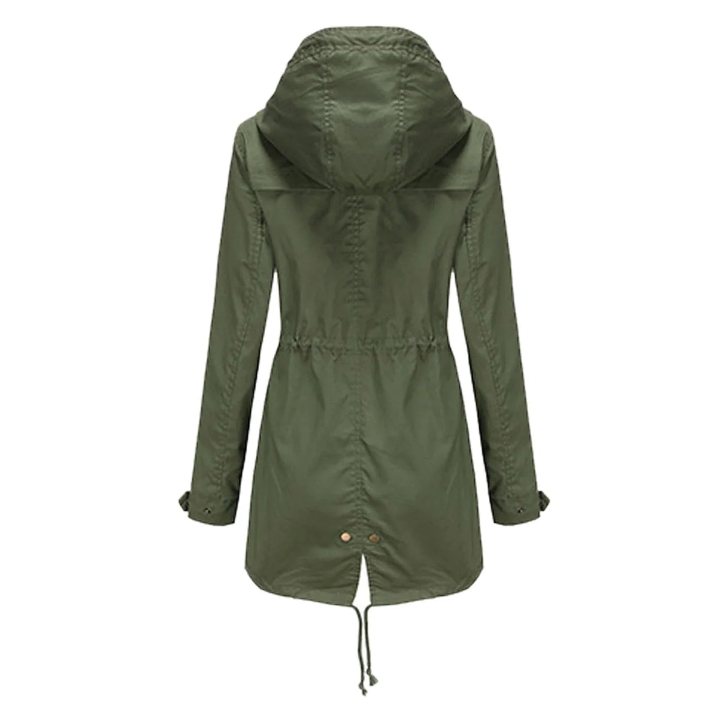 Dames Elegante Waterdichte Regenjas voor Buitenactiviteiten