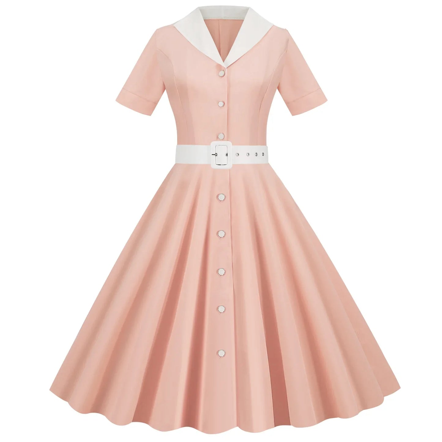 Luna Elegante V-Hals Zomer Jurk