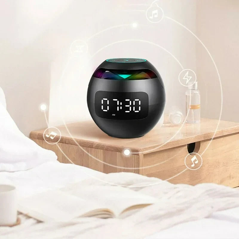 FM Wekker met Bluetooth Speaker en Verlichting