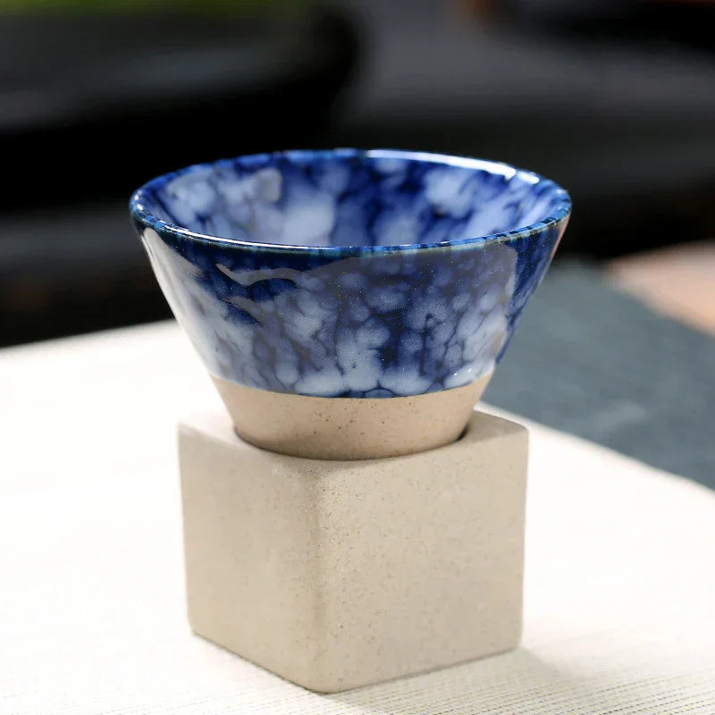 Handgemaakte Japanse Koffie- en Theekop Ceramiek Zen Stijl